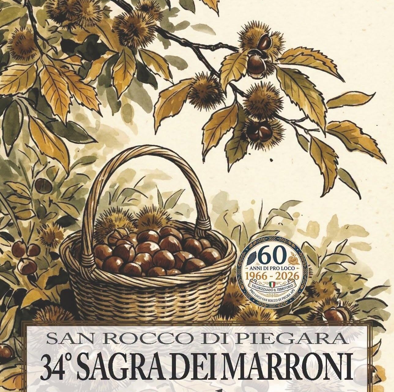 34° Sagra dei Marroni a San Rocco di Piegara