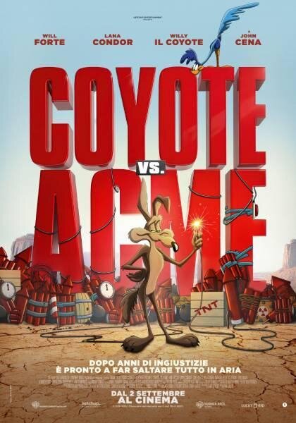 Coyote vs Acme al Cinema a Bosco Chiesanuova