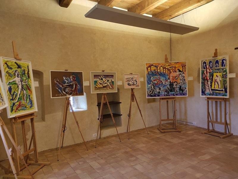 Mostra di pittura di Natalia Forese