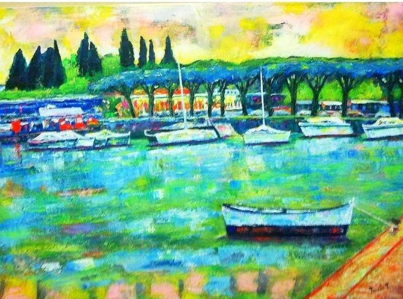Exhibition of painting at Porta Brescia: Colors to live.