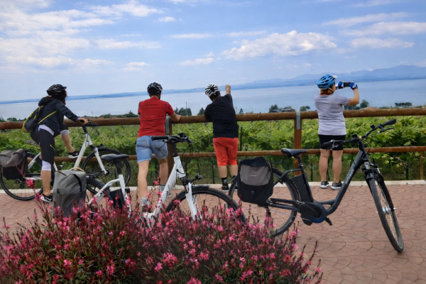 Bardolino route: between the lake and wineries