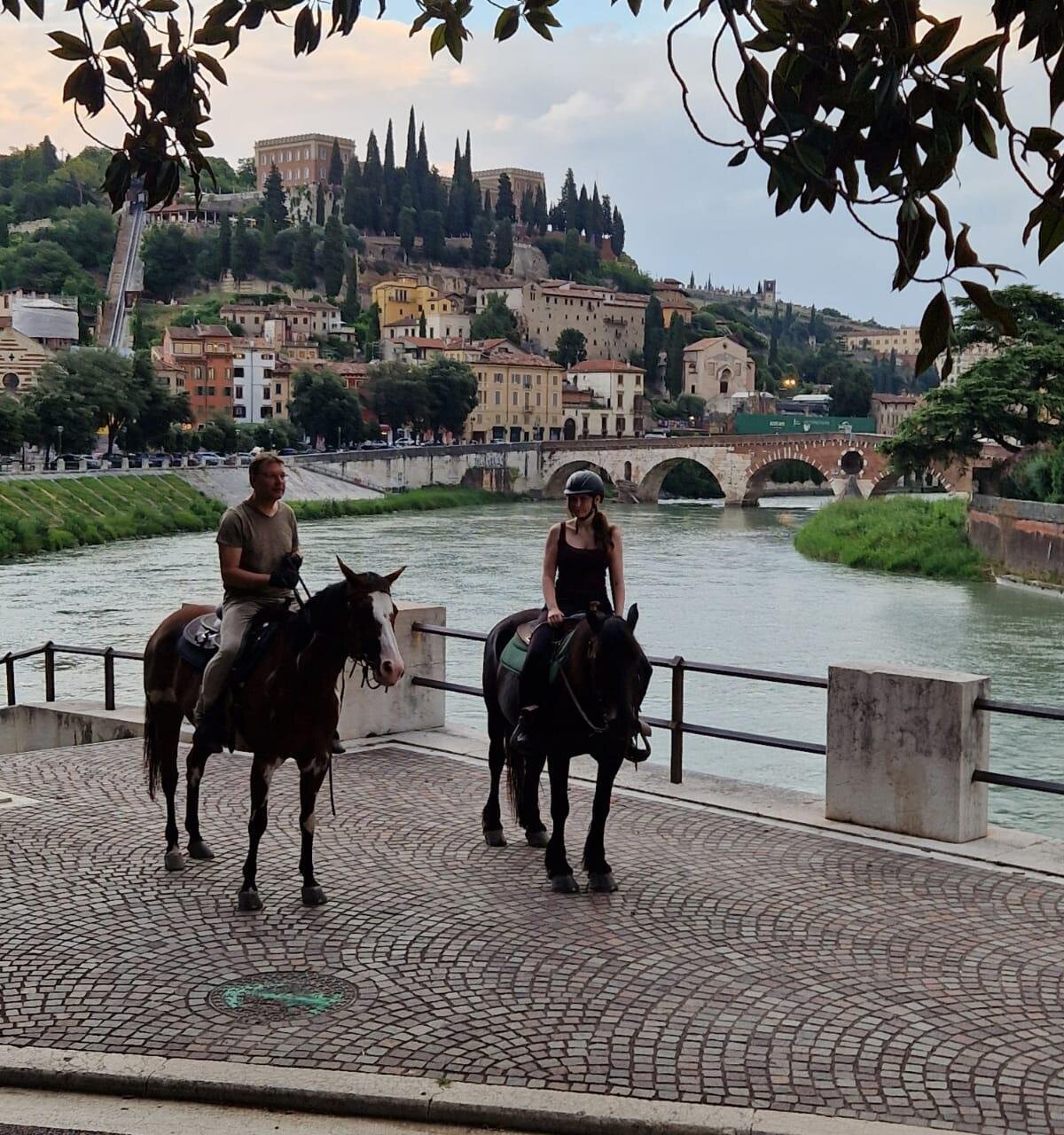 Equivia dei Forti- Mura e Torricelle horse-trekking route in Verona