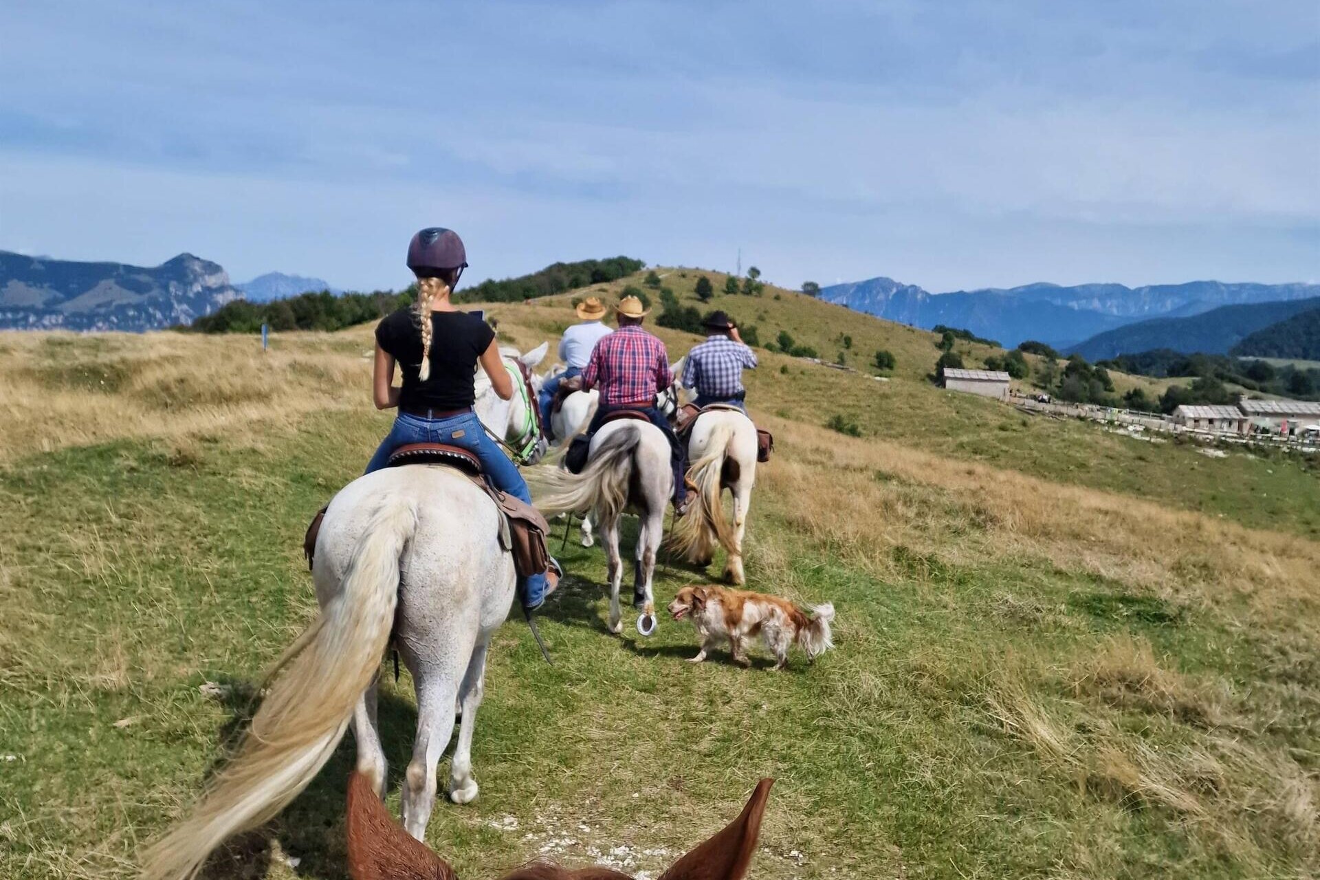 Passeggiata a cavallo nel Parco della Lessinia