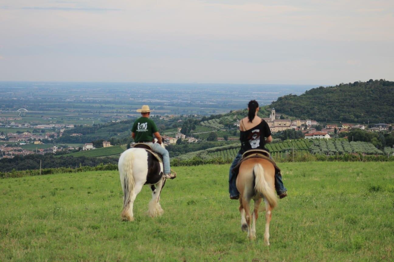 Passeggiata a cavallo tra le valli dell’Est Veronese