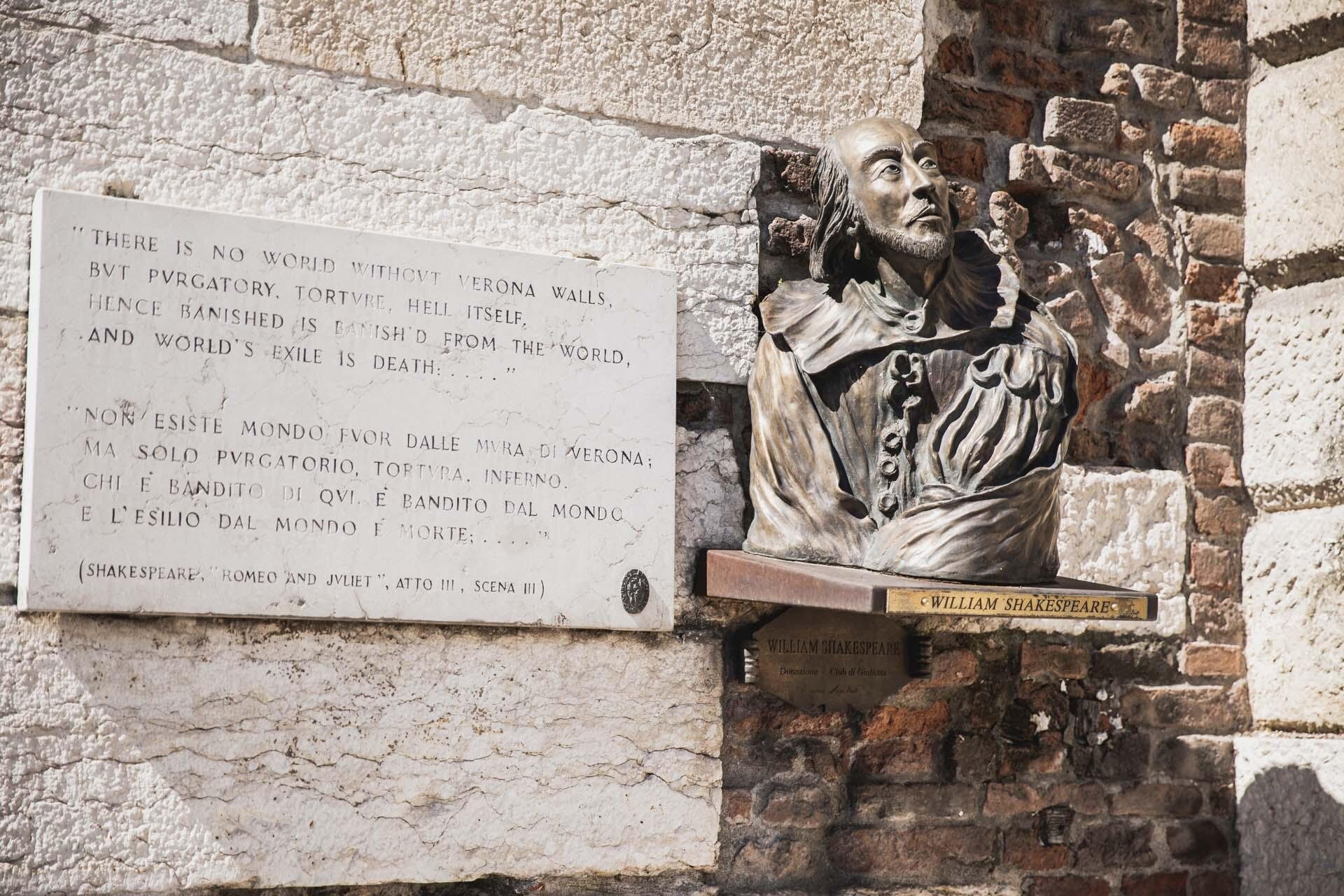 Bust of William Shakespeare