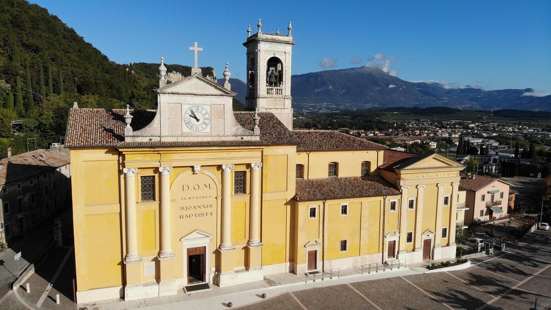 San Giovanni Battista Parish Church in Cavaion Veronese