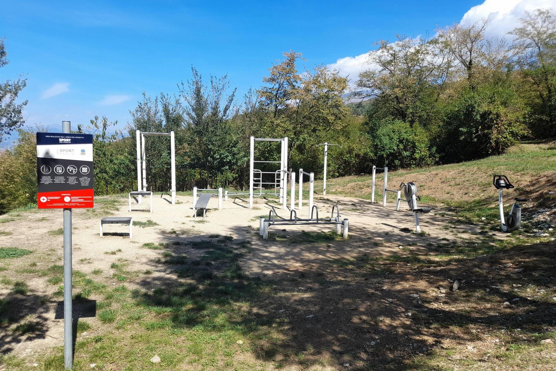 Palestra all'aperto Pineta Sperane