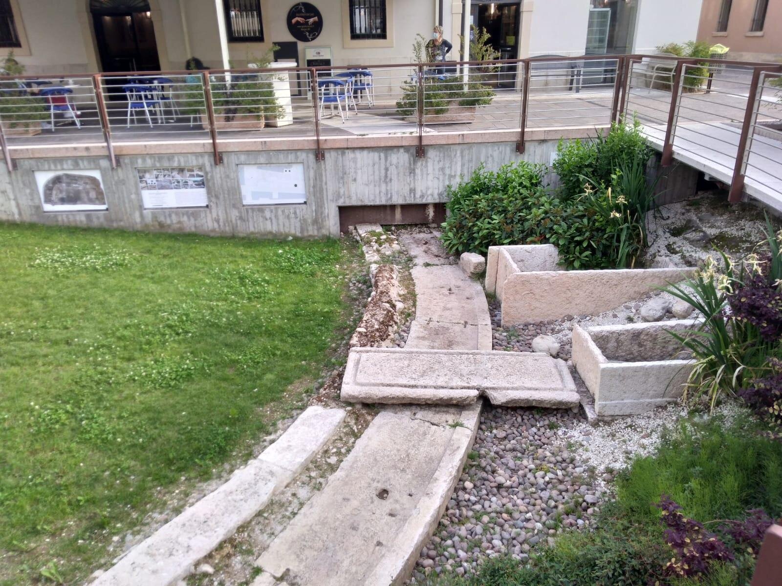 Rovine romane presso la Piazza di Grezzana