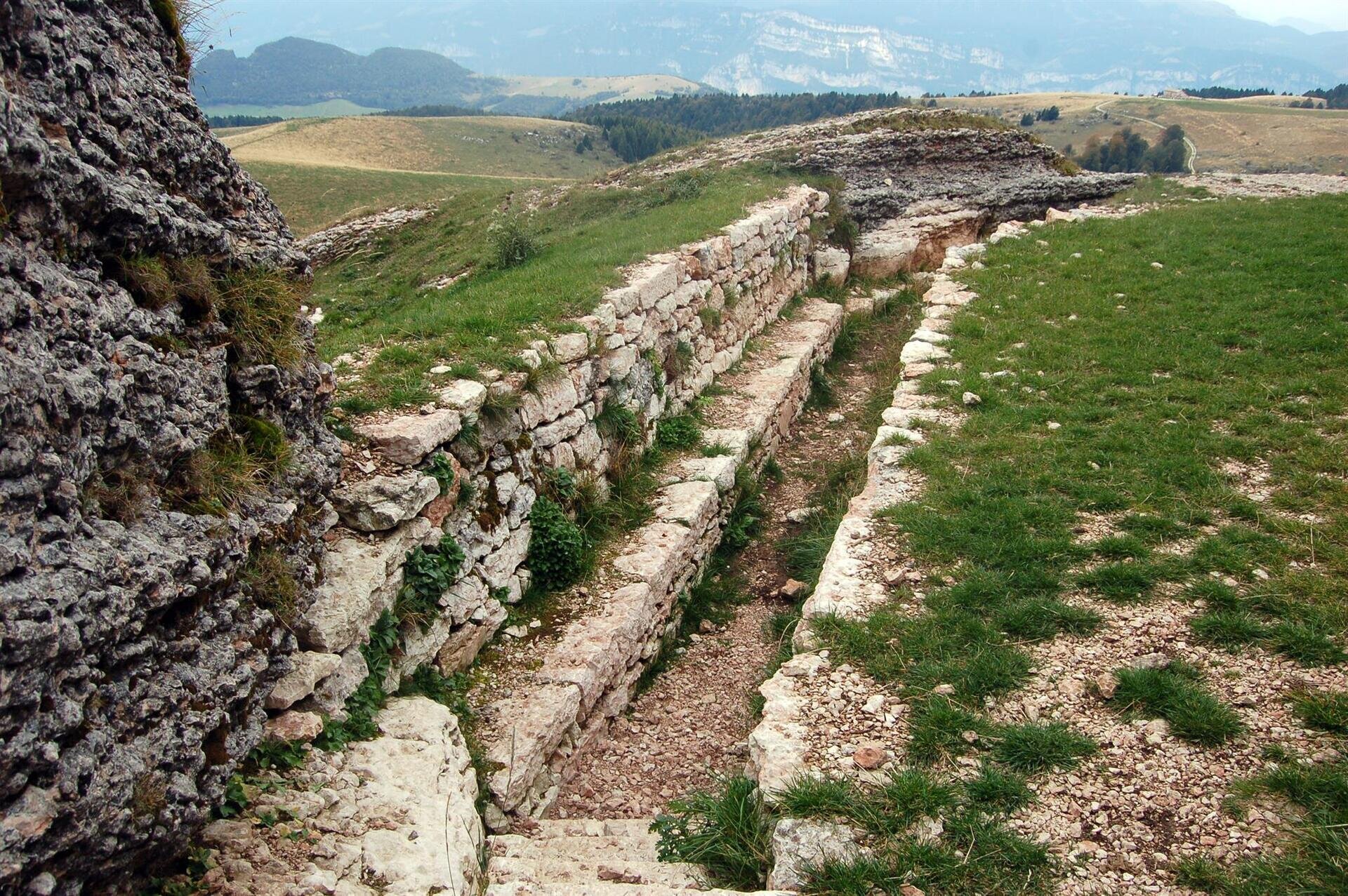 Trenches of Malga Pidocchio