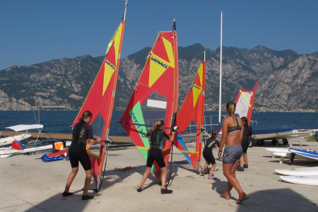 Week windsurf course for child
