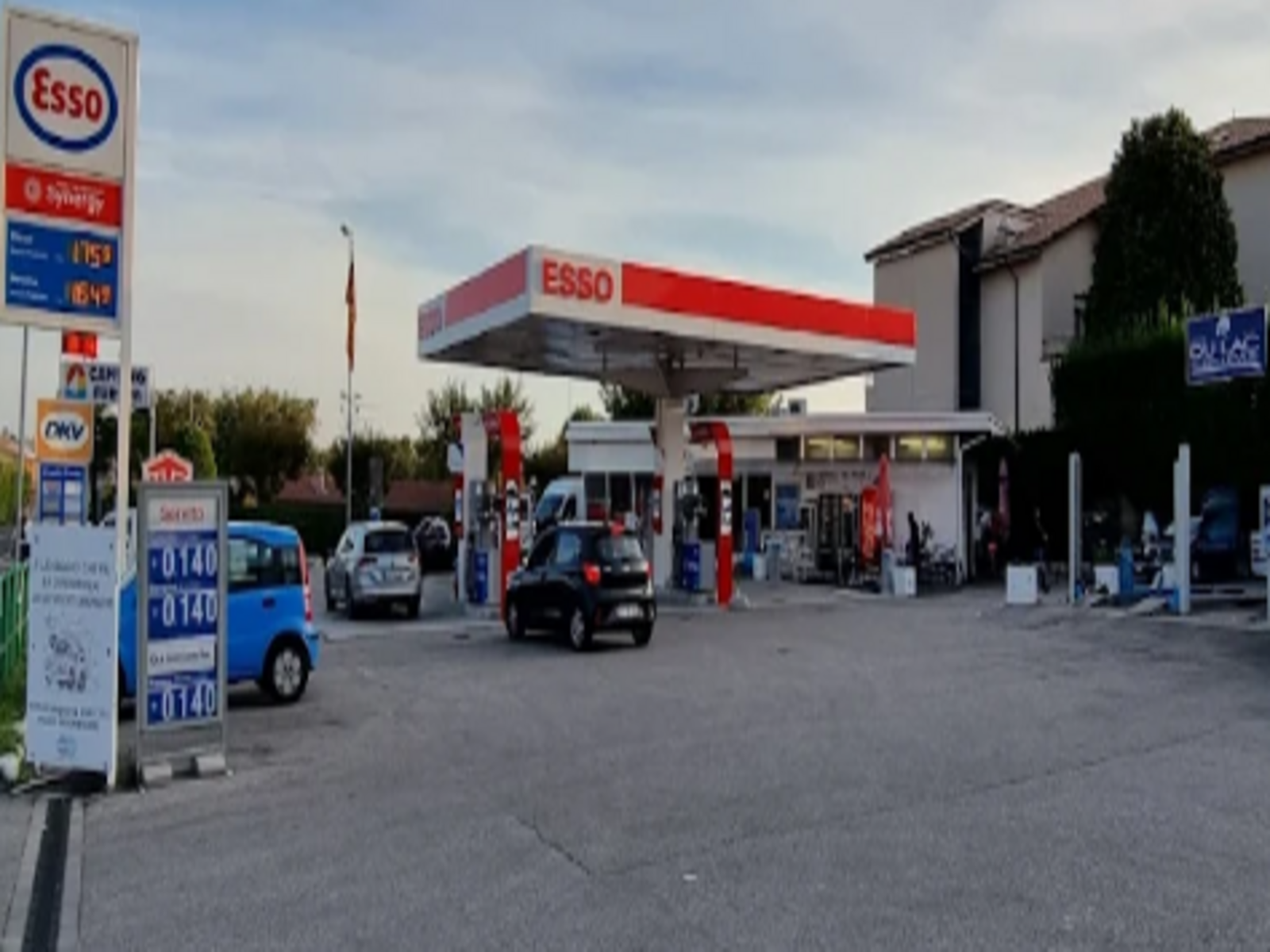 Esso petrol station